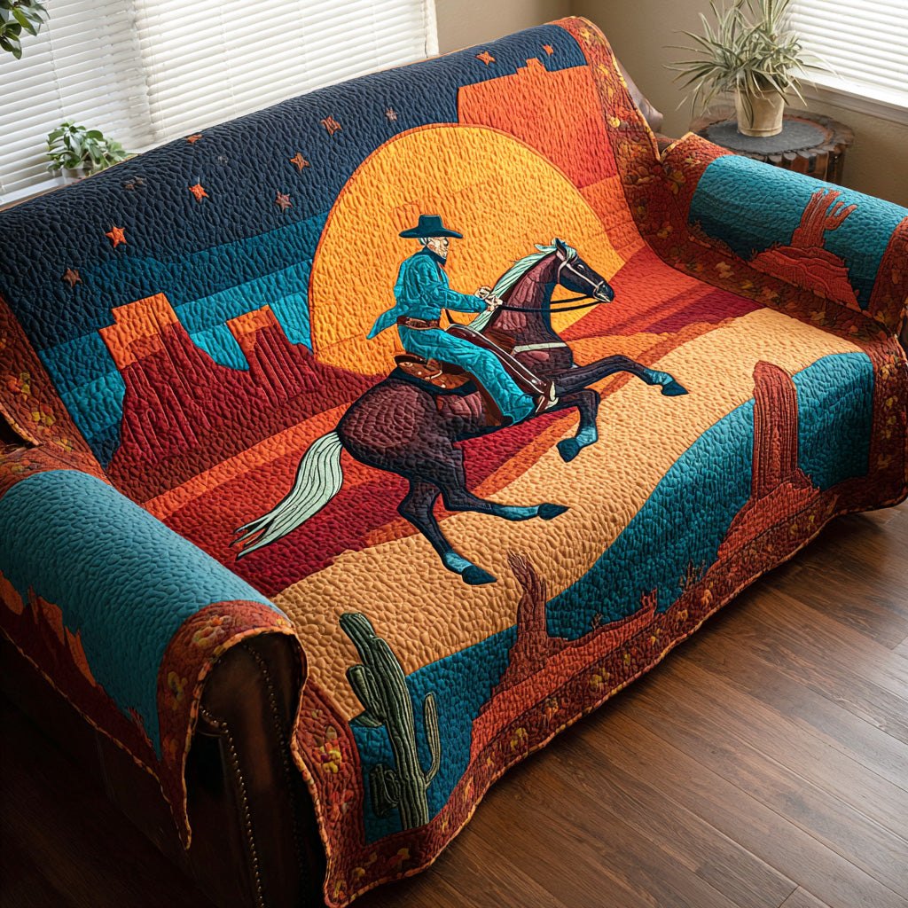 Cowboy Dawn Sofa Cover