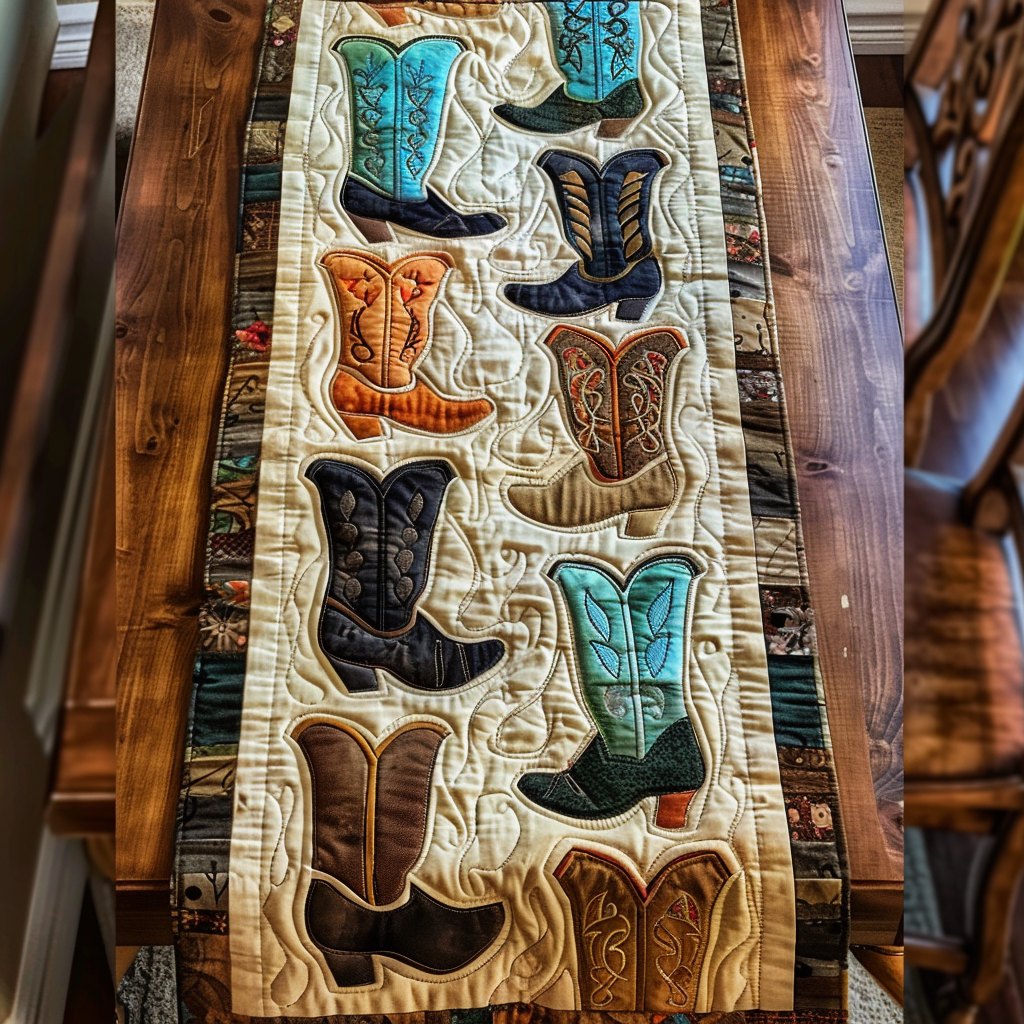 Cowboy Serenade Table Runner