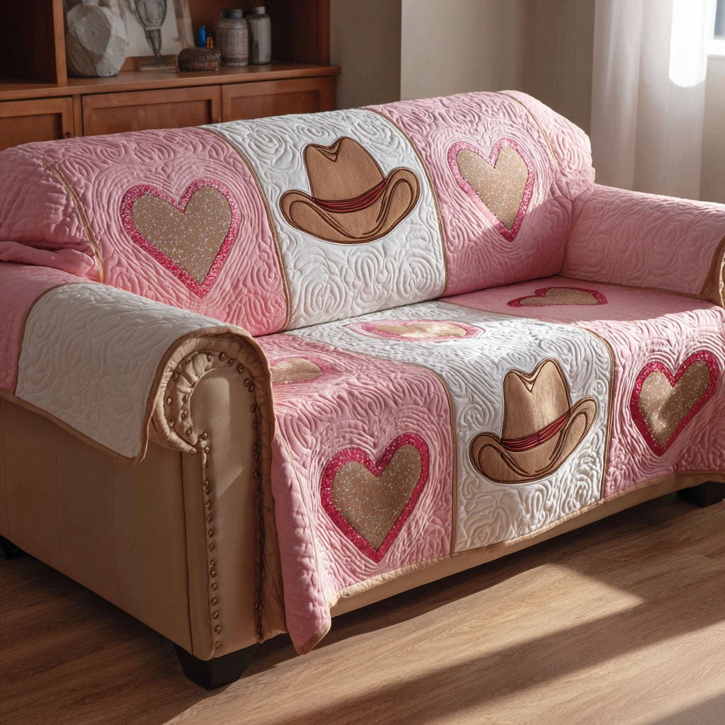 Cowgirl Love Sofa Cover