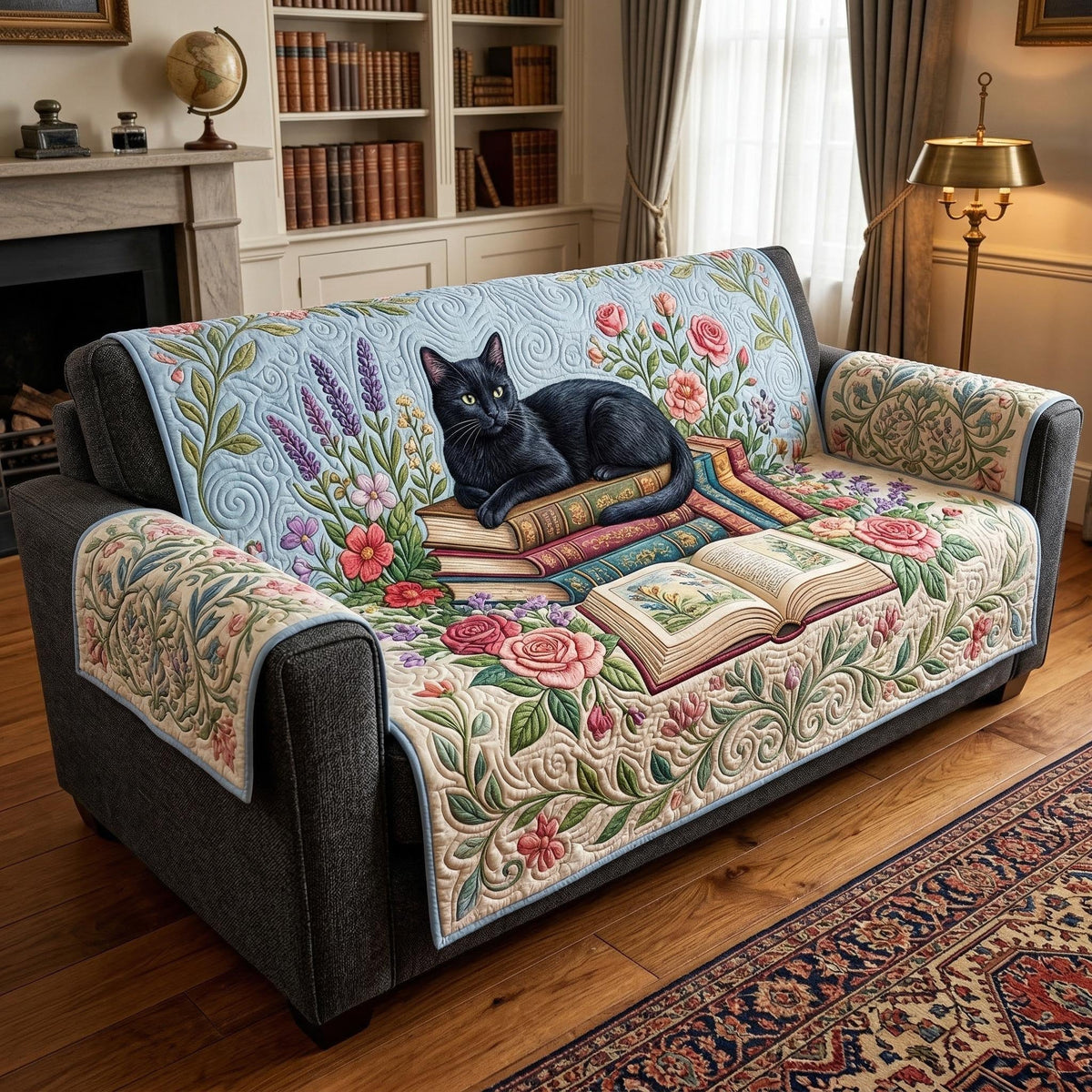 Cozy Catbooks Sofa Cover