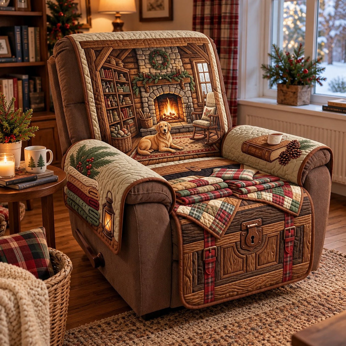 Cozy Chest Cabin Sofa Cover
