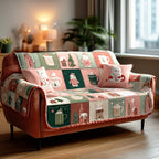 Cozy Christmas Cheer Sofa Cover