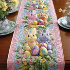 Cozy Easter Bunny Table Runner