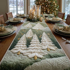 Cozy Evergreens Table Runner