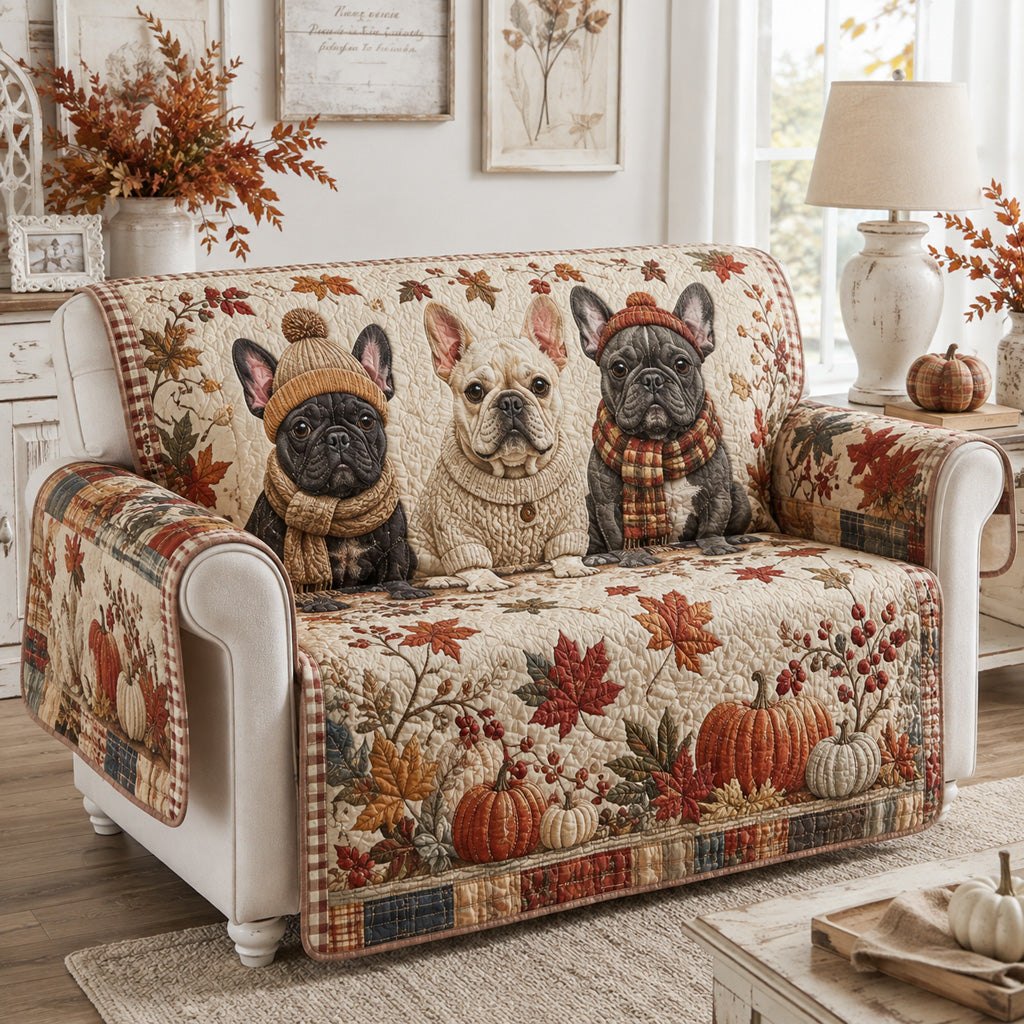Cozy Frenchie Haven Sofa Cover