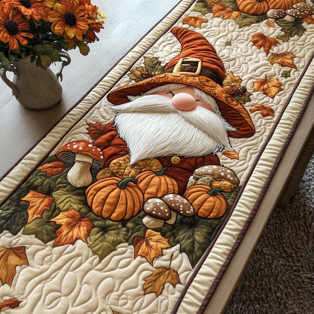 Cozy Gnome Trail Table Runner