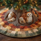 Cozy Hollow Family Christmas Tree Skirt