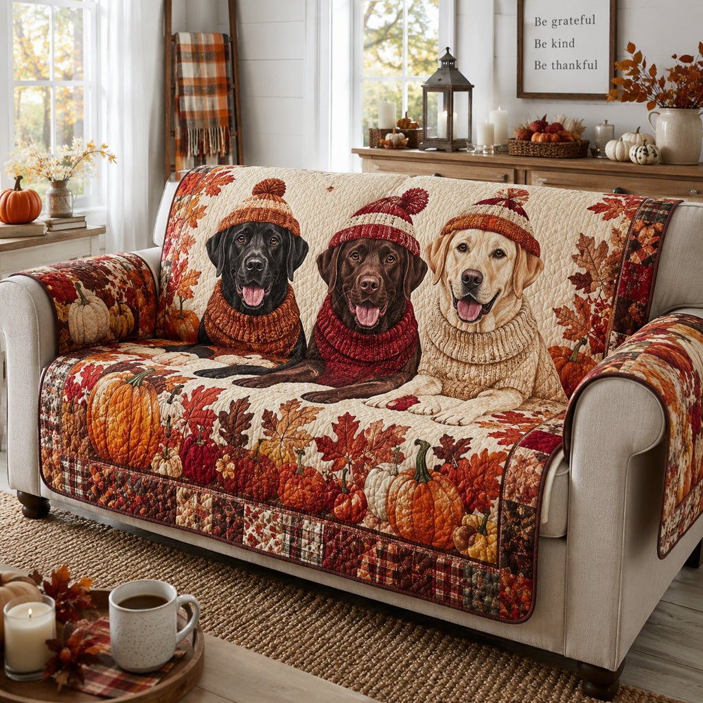 Cozy Labrador Retriever Sofa Cover