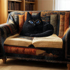 Cozy Library Cat Sofa Cover