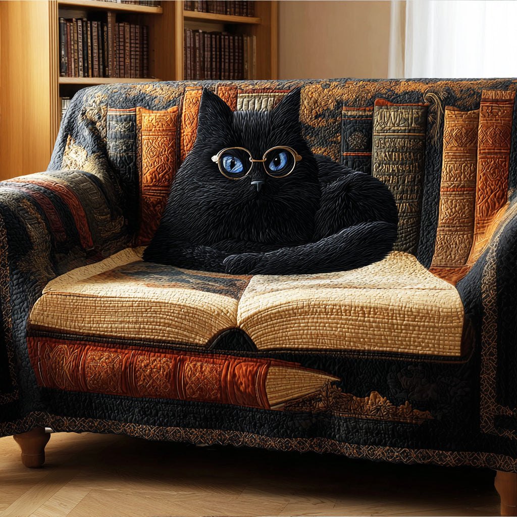 Cozy Library Cat Sofa Cover