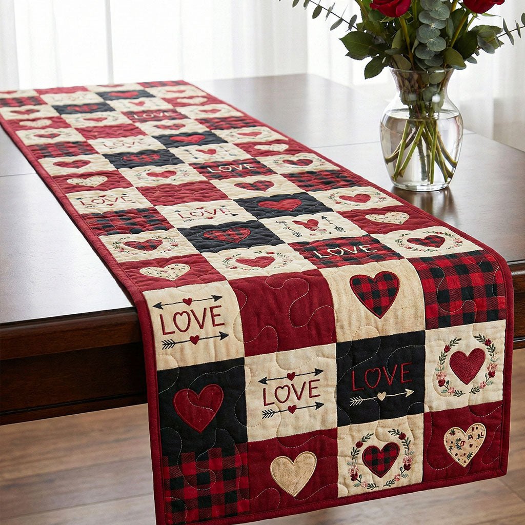 Cozy Love Table Runner