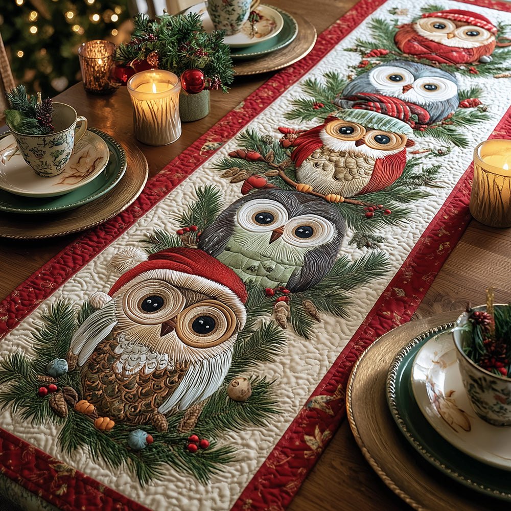 Cozy Owl Table Runner