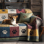 Cozy Paw Whispers Sofa Cover