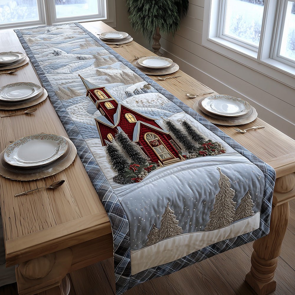 Cozy Pines Chapel Table Runner