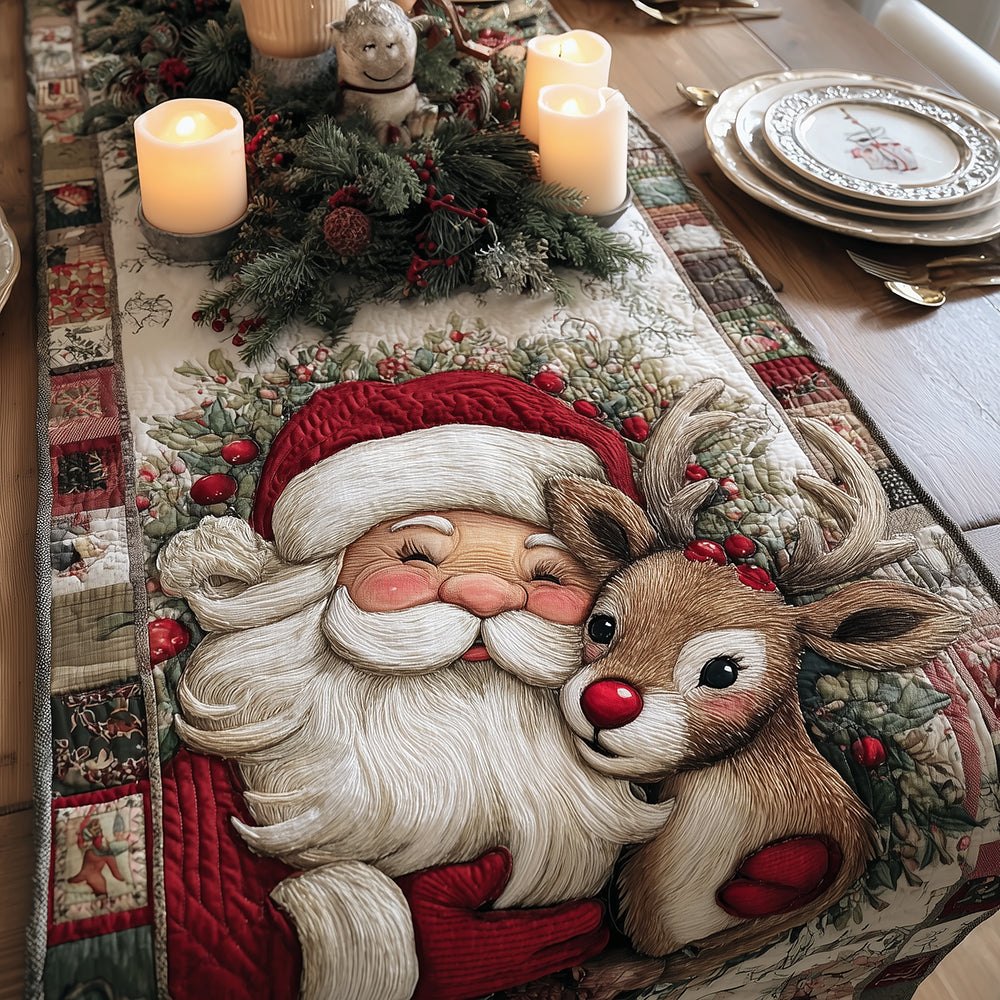 Cozy Santa Spirit Table Runner