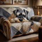Cozy Schnauzer Sofa Cover
