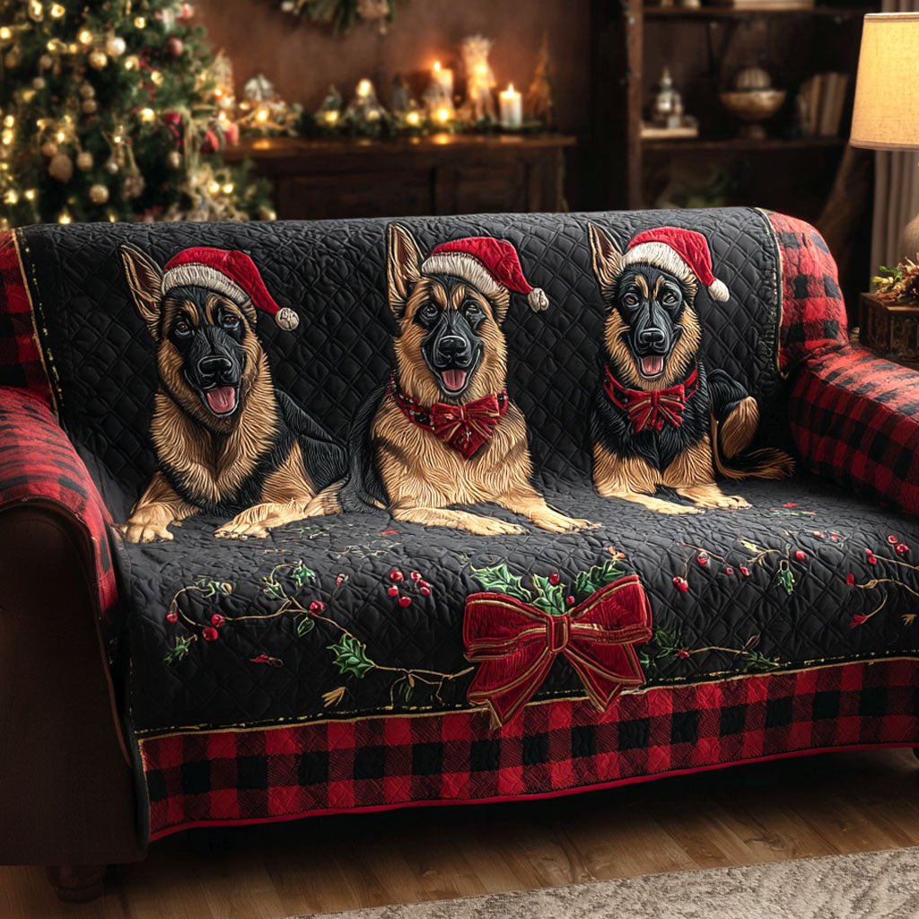 Cozy Shepherd Night Sofa Cover
