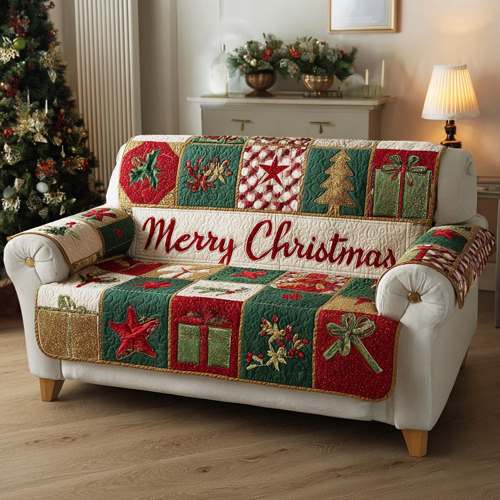 Cozy Snow Eve Sofa Cover