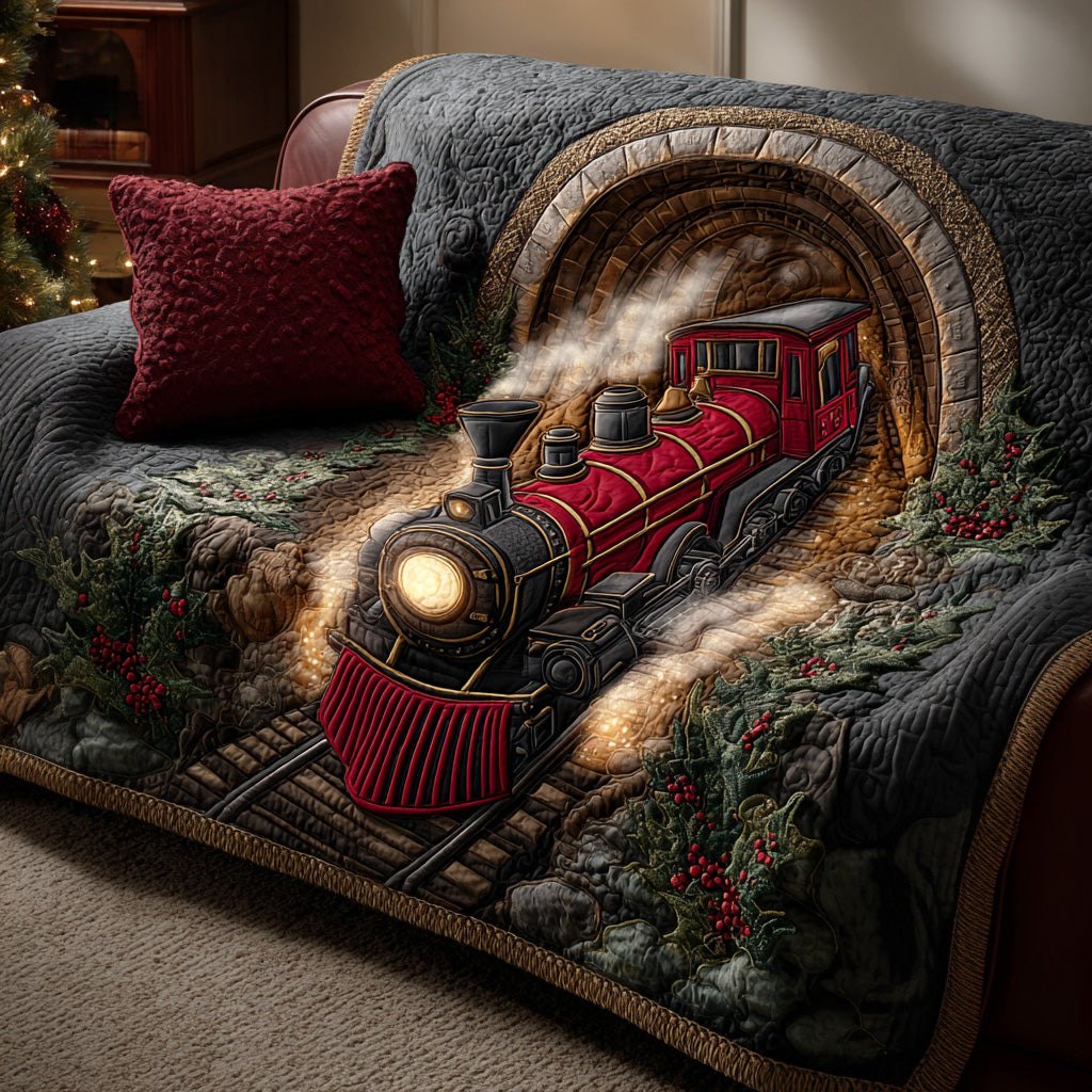 Cozy Train Path Sofa Cover