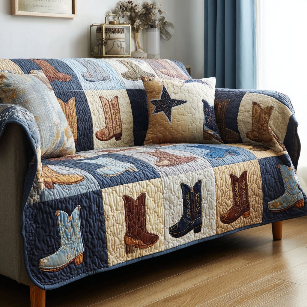 Cozy Western Sofa Cover