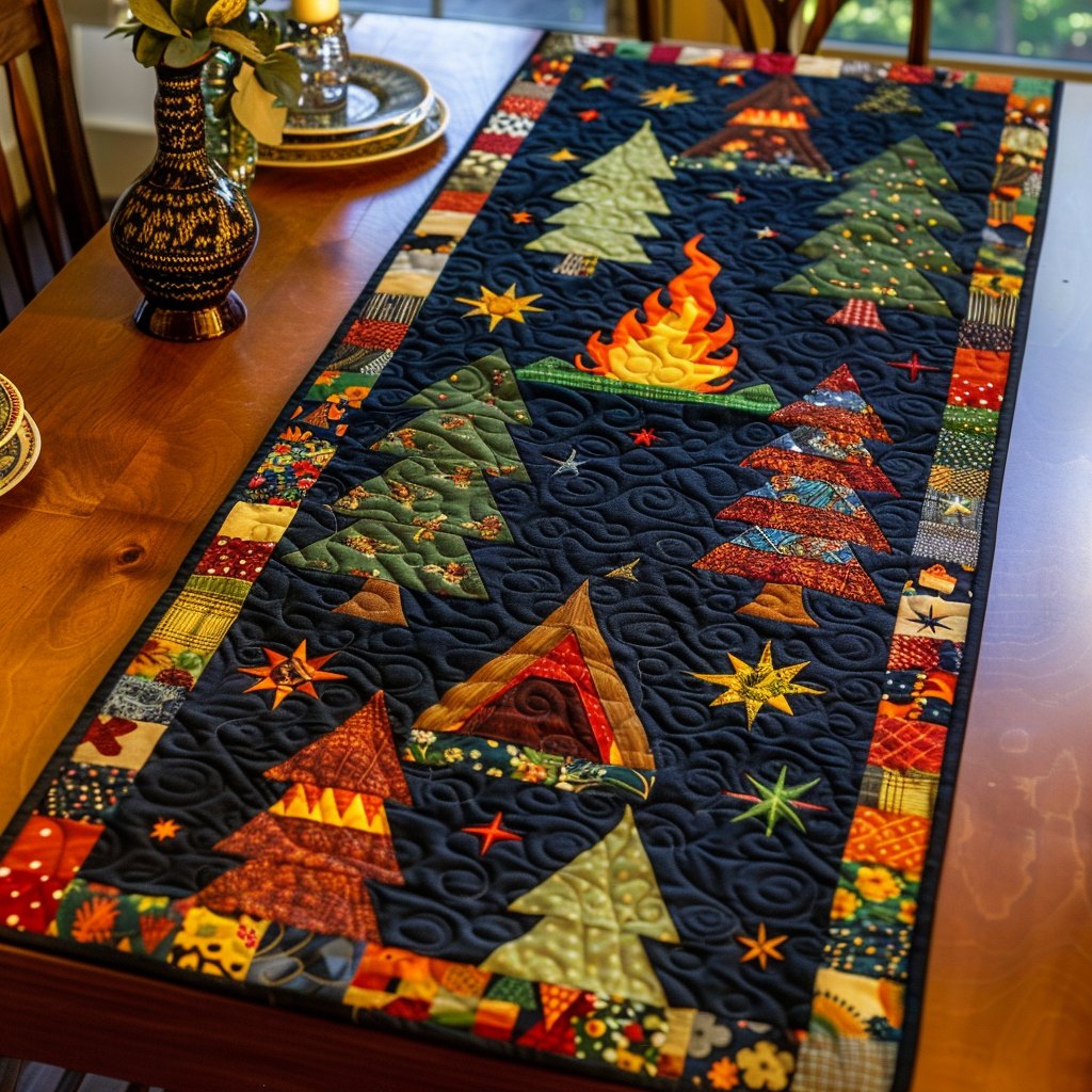 Cozy Campsite Table Runner