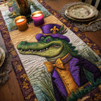Crescent City Alligator Royale Table Runner