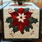 Crimson Glow Table Runner