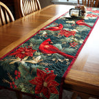Crimson Song Table Runner