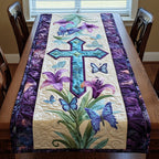 Cross Emblem Table Runner