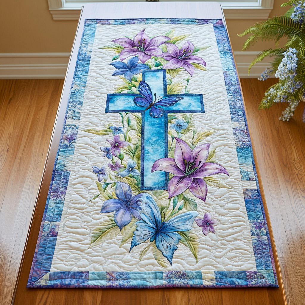 Cross Style Table Runner