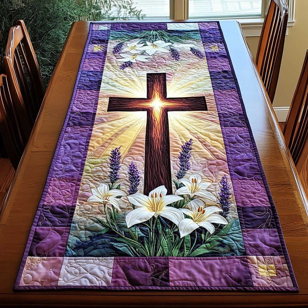 Cross Vision Table Runner