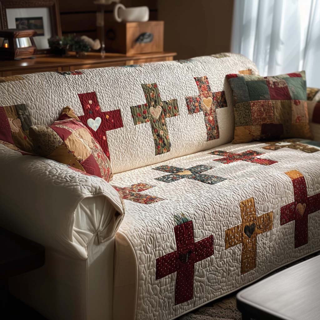 Cross of Grace Sofa Cover
