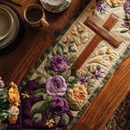 Cross of Grace and Peace Table Runner