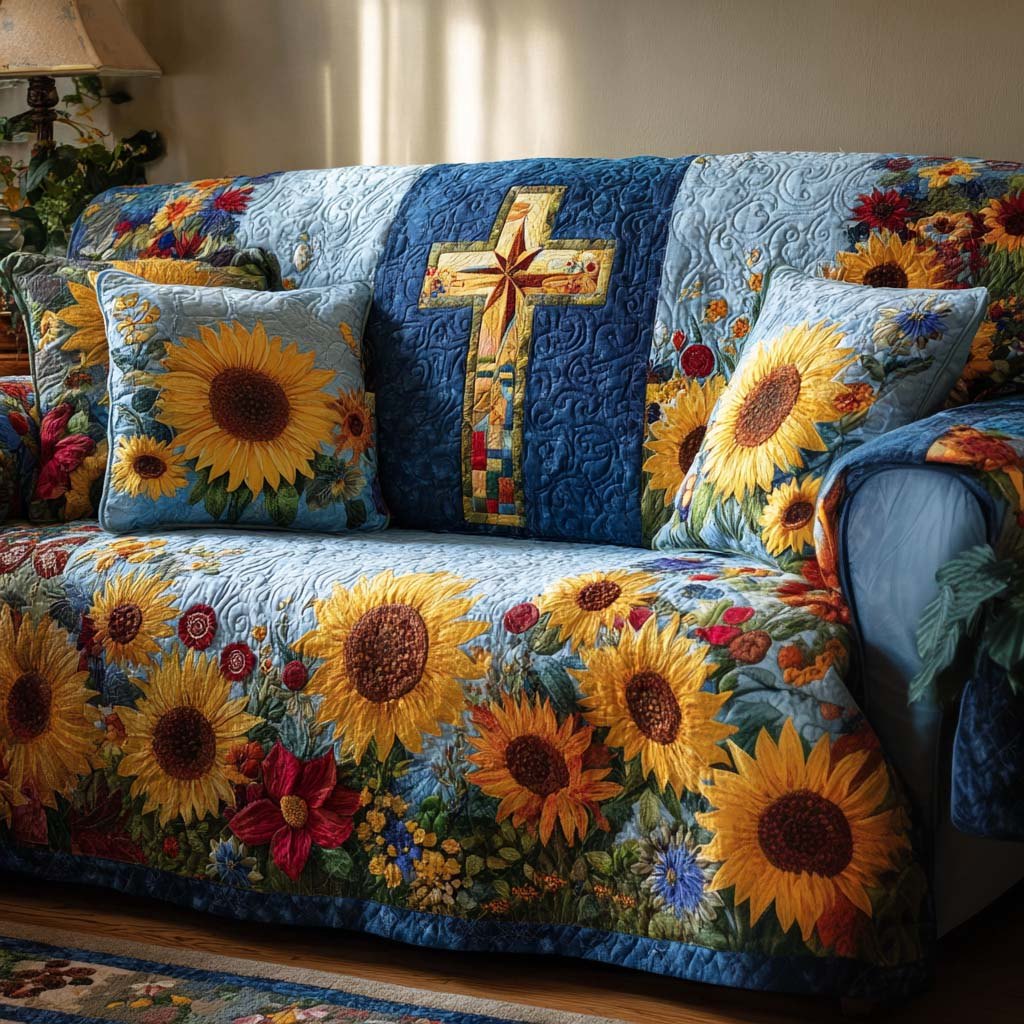 Cross of Peace Sofa Cover