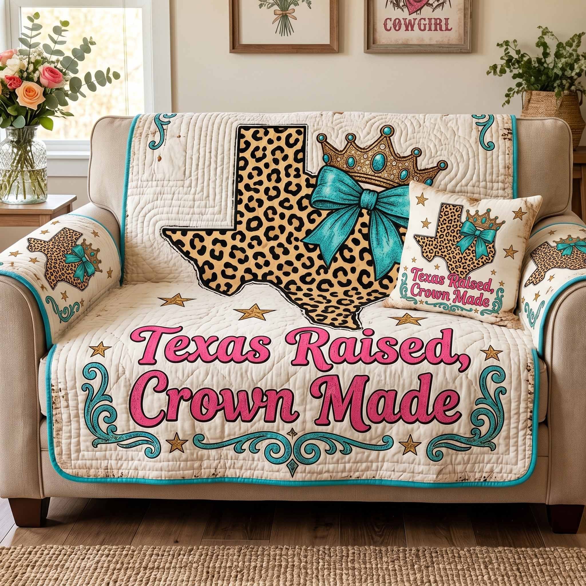 Crown Made Sofa Cover