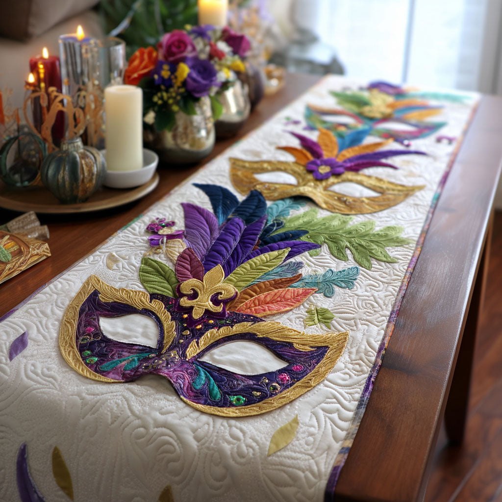 Crowned in Feathers Table Runner