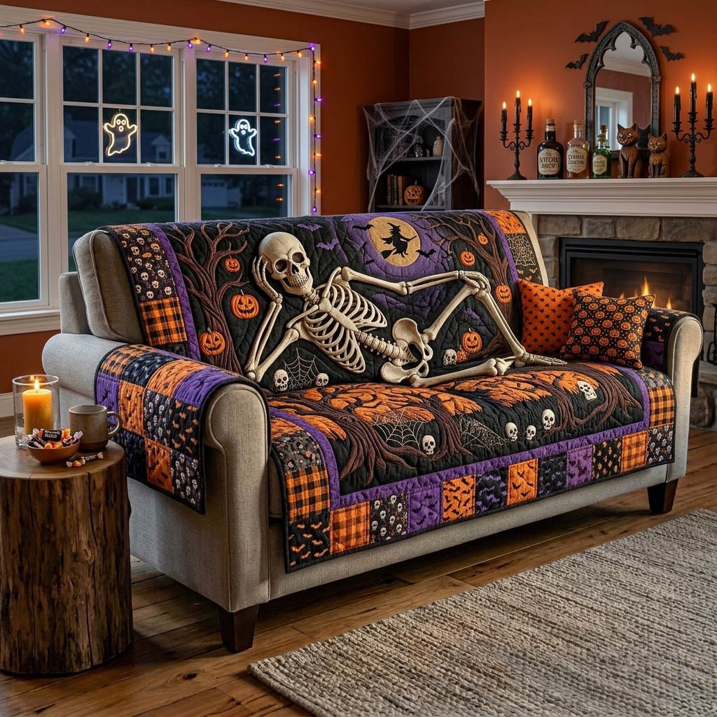 Cryptic Midnight Template Sofa Cover