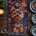 Cute Terrier Table Runner