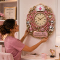 Nurse Appreciation Custom Name Wall Clock — personalized with a custom name