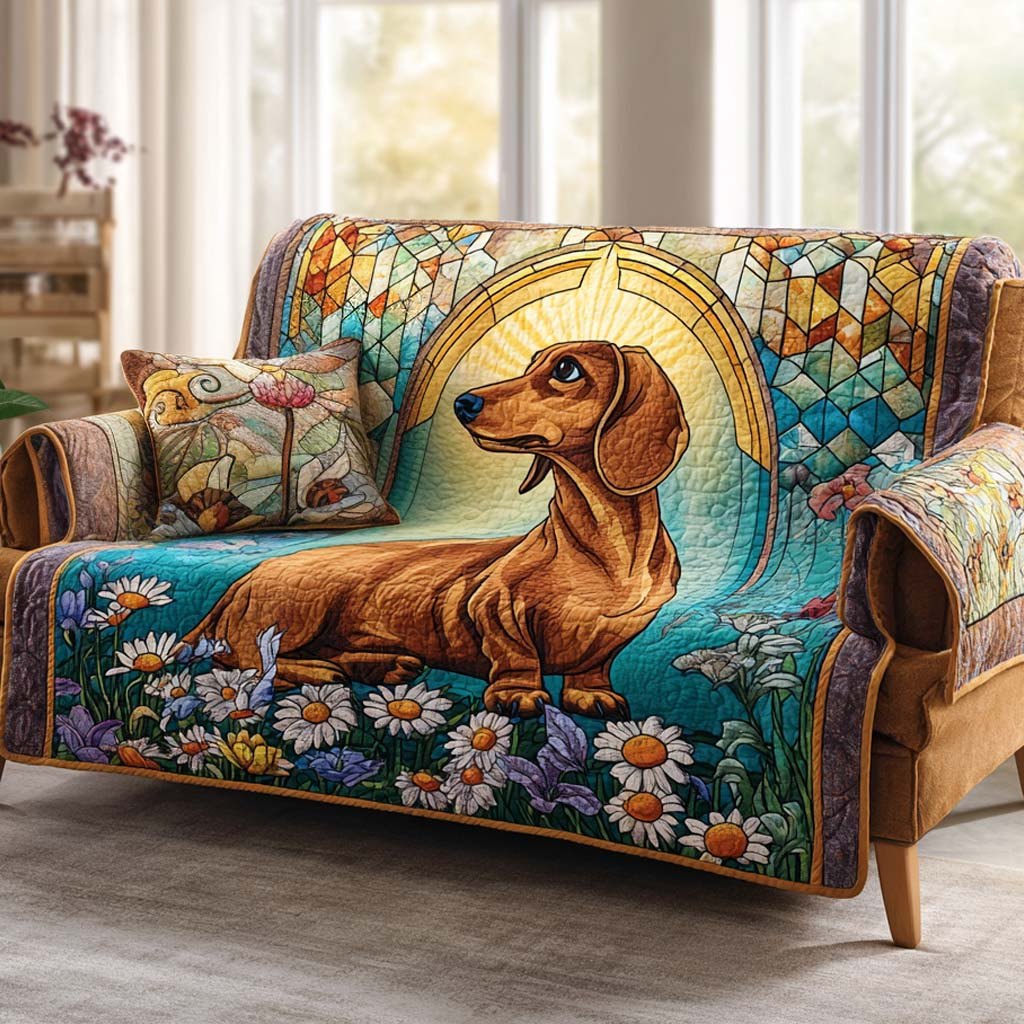 Dachshund Light Sofa Cover