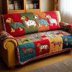 Dachshund Moments Sofa Cover