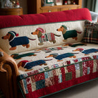 Dachshund Pajama Jam Sofa Cover