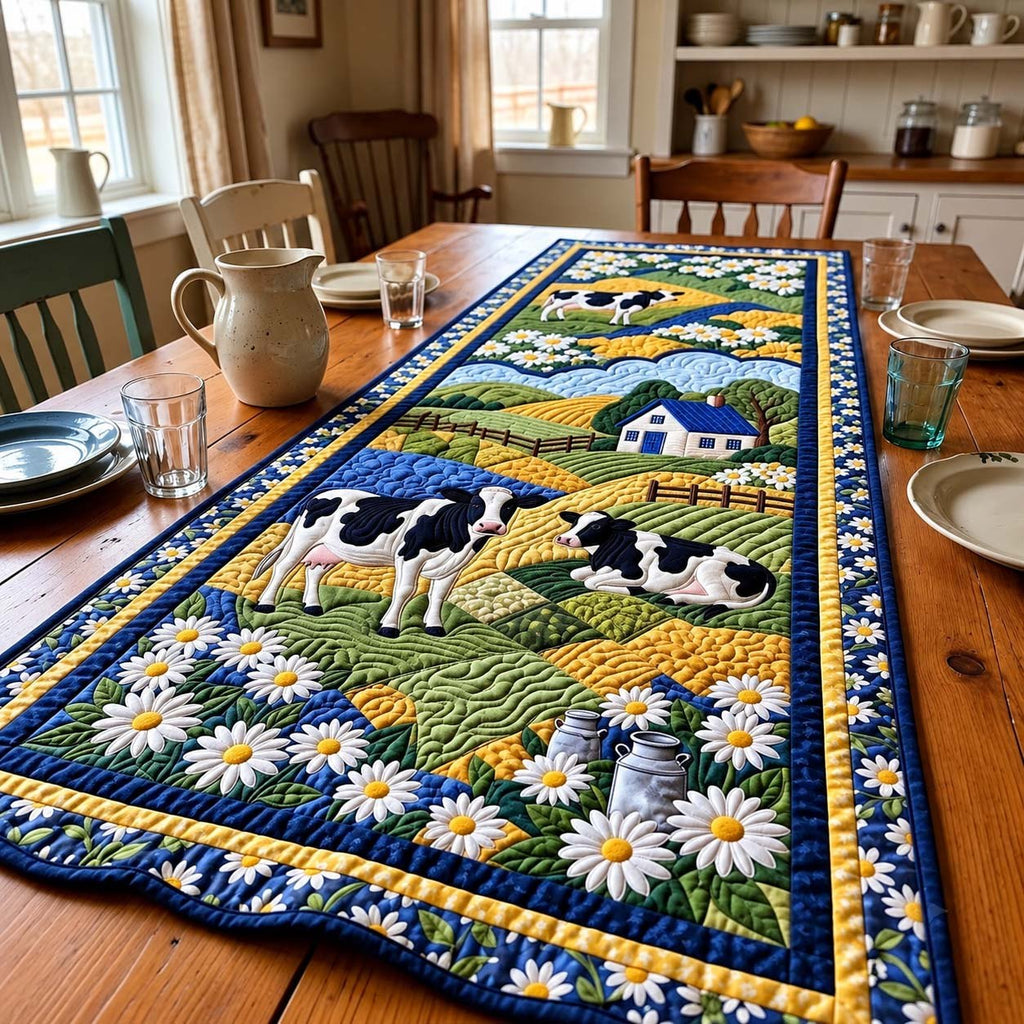 Daisy Country Pasture Table Runner