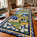 Daisy Country Pasture Table Runner