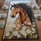 Daisy Hooves Table Runner
