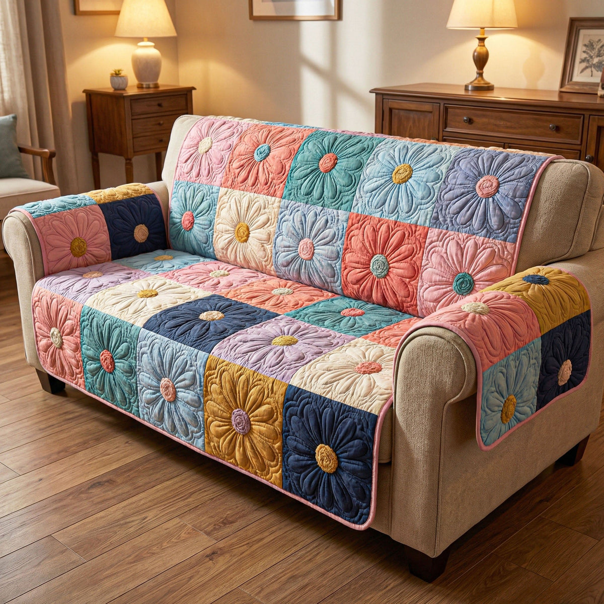 Daisy Light Sofa Cover