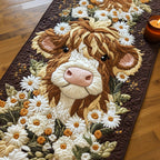 Daisy Moo Table Runner