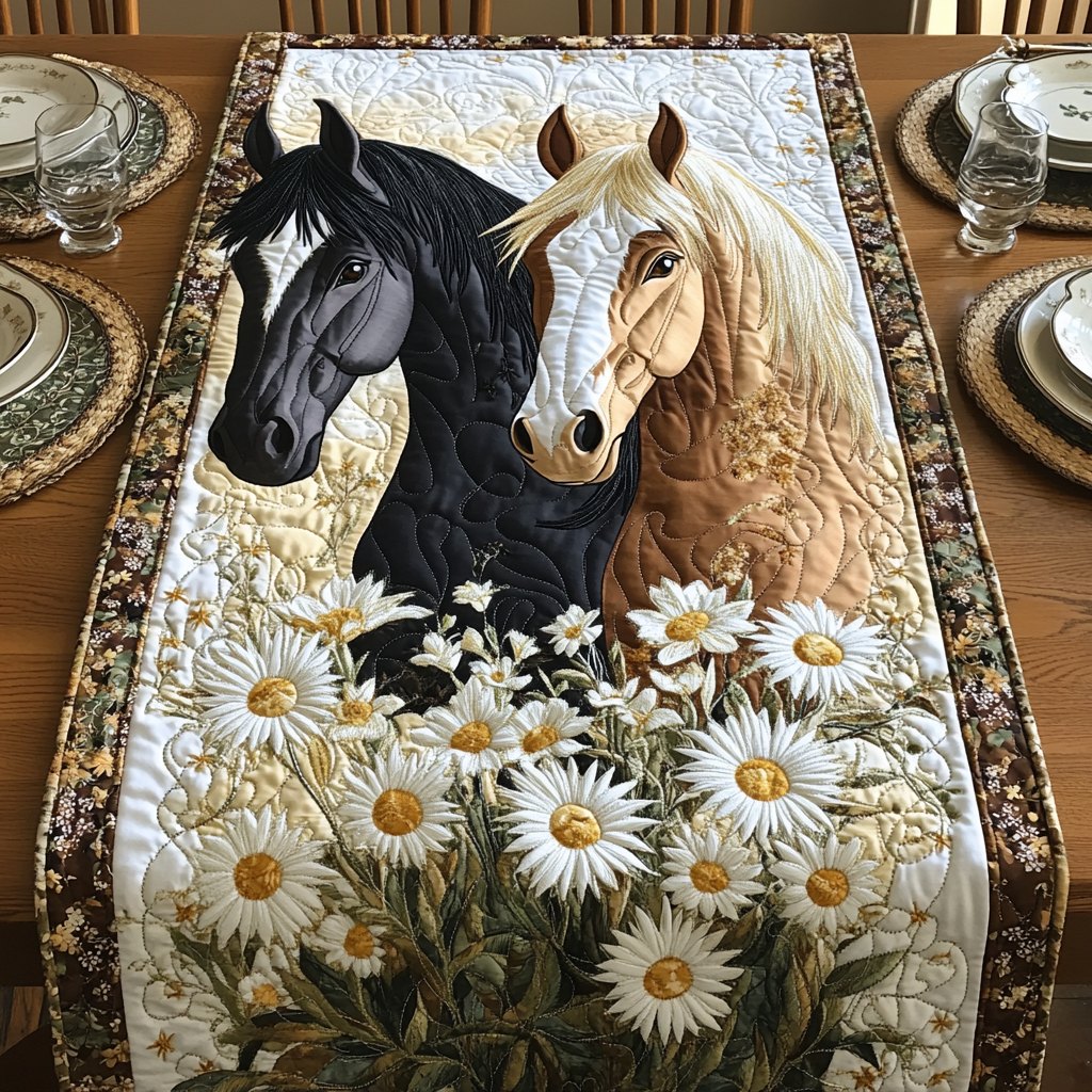 Daisy Ride Table Runner