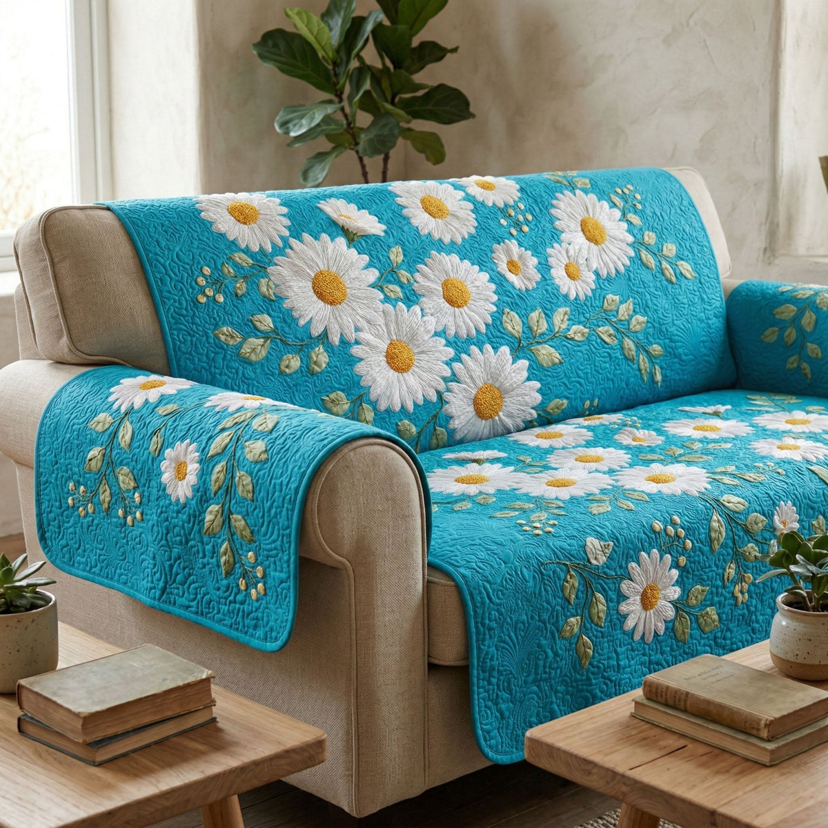 Daisy Spring Sofa Cover