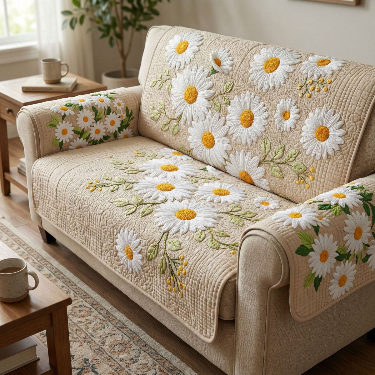 Daisy Touch Sofa Cover